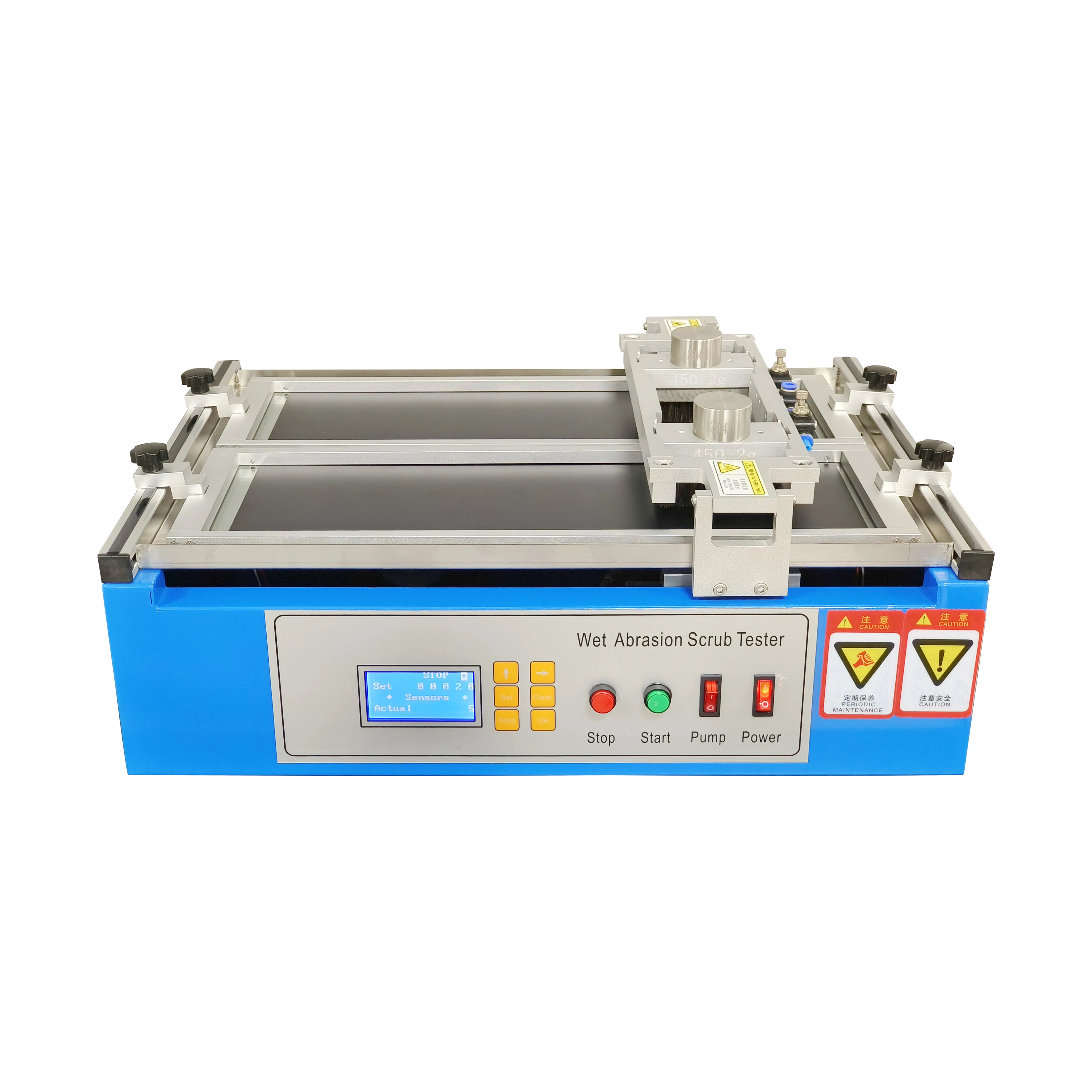 

High-Precision Wet Abrasion Scrub Tester with Servo Motors Testing Equipment Washability Machine for Architecture Coatings