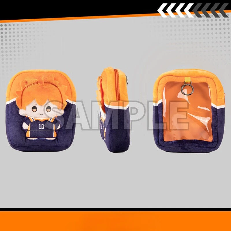 Kawaii Haikyuu حقيبة كتف قطيفة هيناتا شويو توبيو كاجياما أنيمي الكرتون حقيبة ظهر الطالب الألم حقيبة المنتجات الطرفية هدية