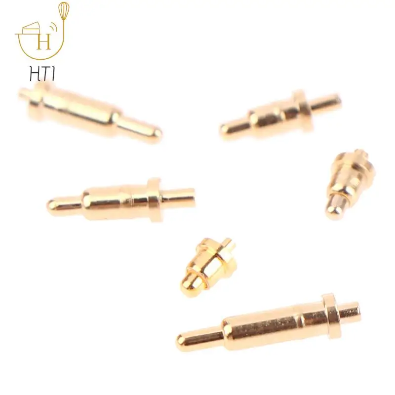 10Pcs Pogo Pin Connector Pogopin Battery Spring Loaded Contact SMD Needle PCB 3 4 5 6 7 8 9 10 12 14 MM Test Prob