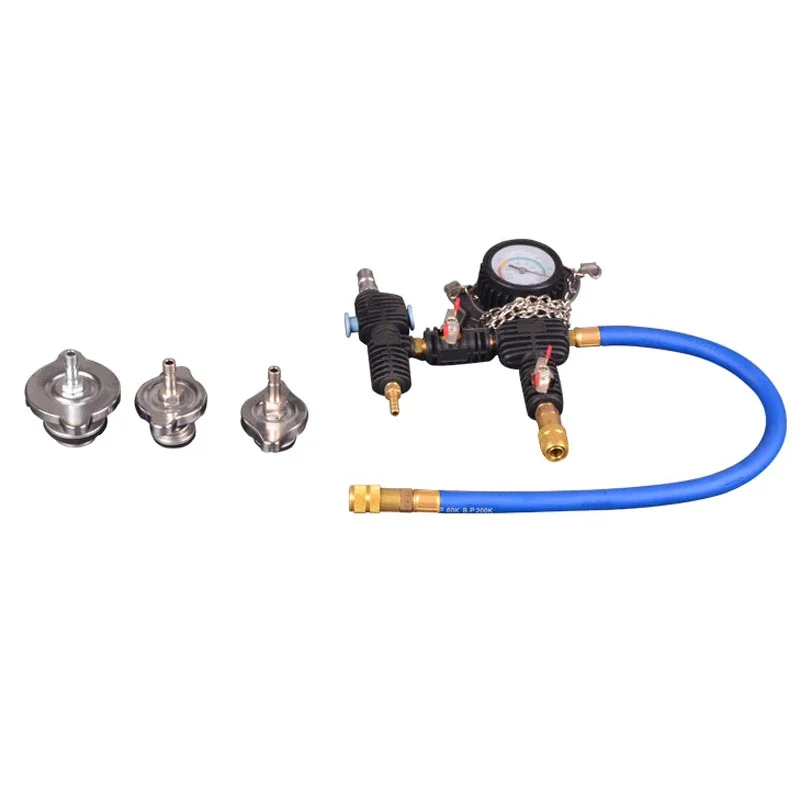 

28 Sets Of Car Water Tank Pressure Leak Detector Cooling Antifreeze Filling Replacement Tool Vacuum Pressure Detection Table