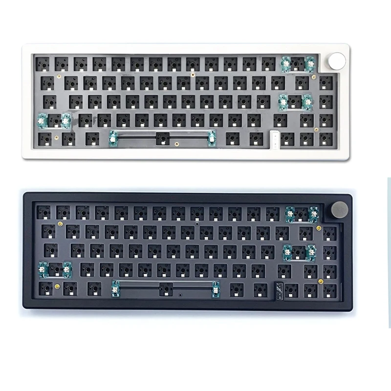 

GMK67 Hot Swappable RGB Backlight Mechanical Keyboard Kit Bluetooth 2.4G Wireless 3 Mode Customized DIY Keyboard