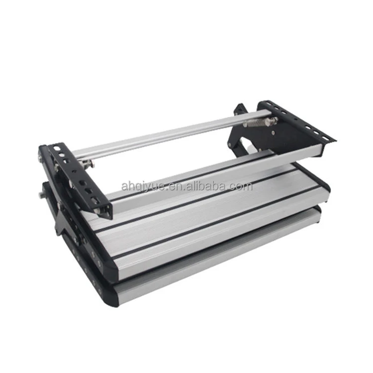 550x230mm Silver Motorhome Entry Step Aluminum Carbon Steel Stairway For Caravan Accessories