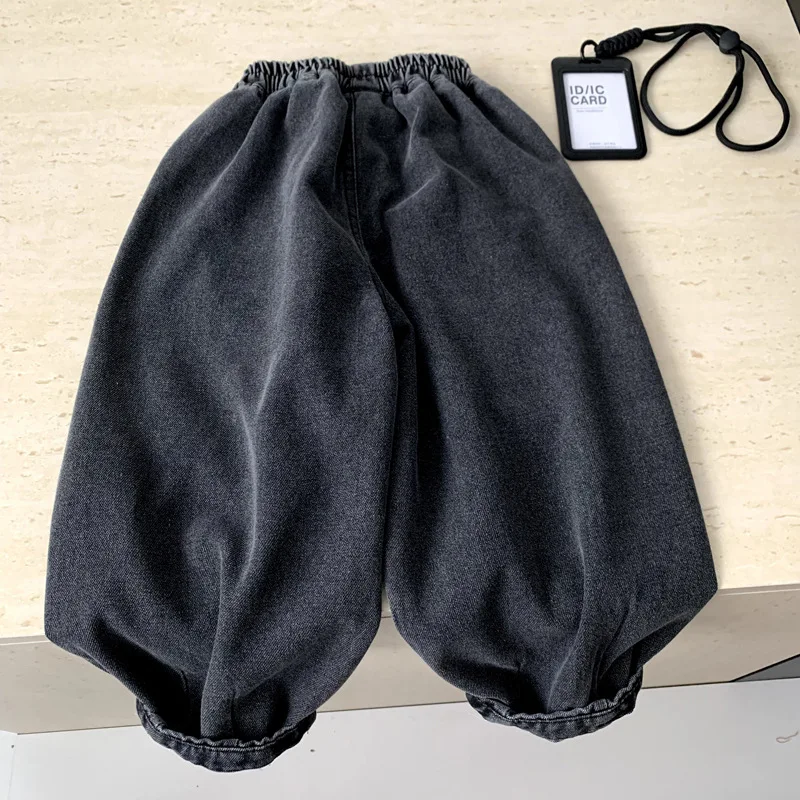 Boys Pants 2026 Spring and Summer New Children's Clothing Korean Boy Baby Personality Foreign Style Loose Casual Jeans