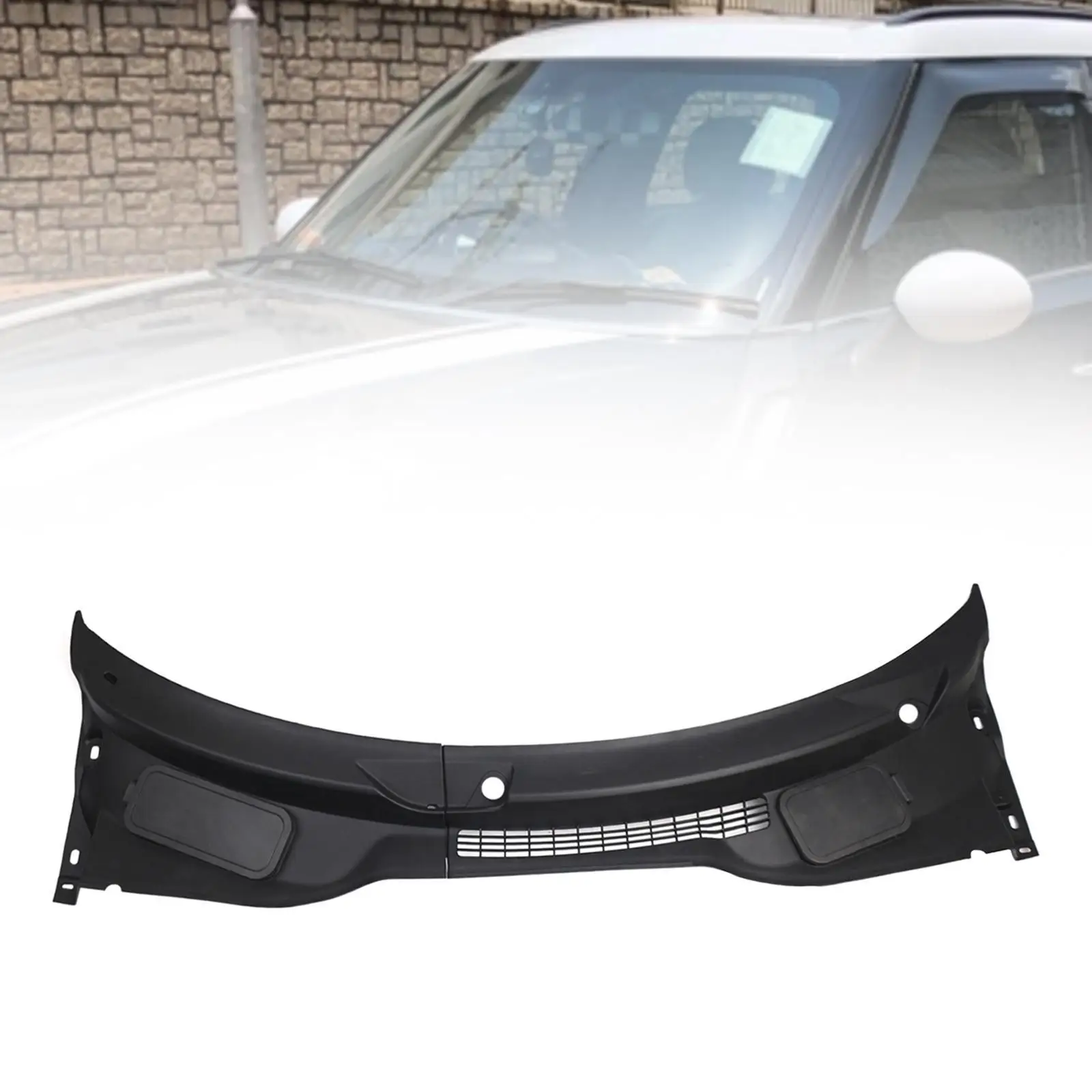 

Front Windshield Wiper Cowl Cover Panel Sturdy 1 Pair for BMW Mini