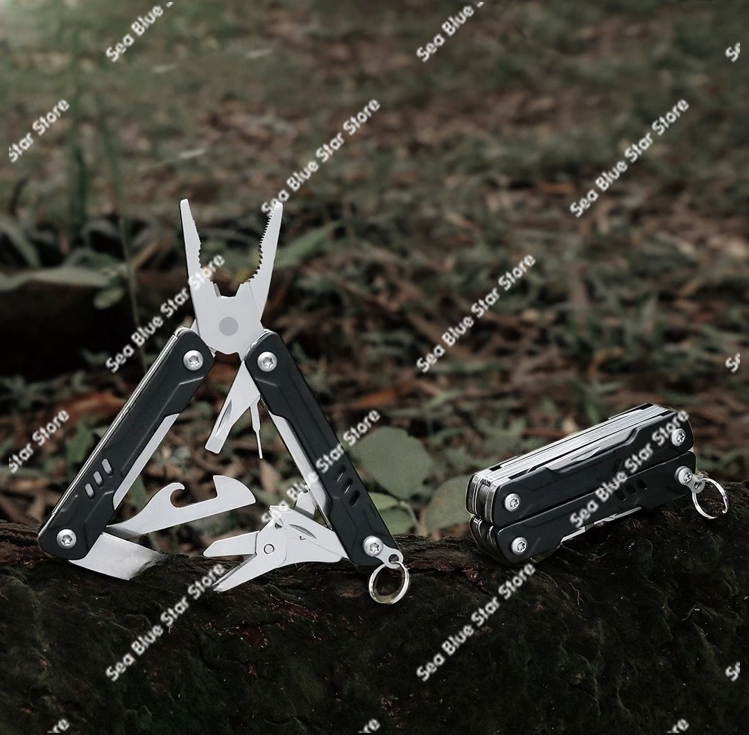Multifunctional Multipurpose pliers Outdoor camping travel Portable folding mini pliers Hardware tools