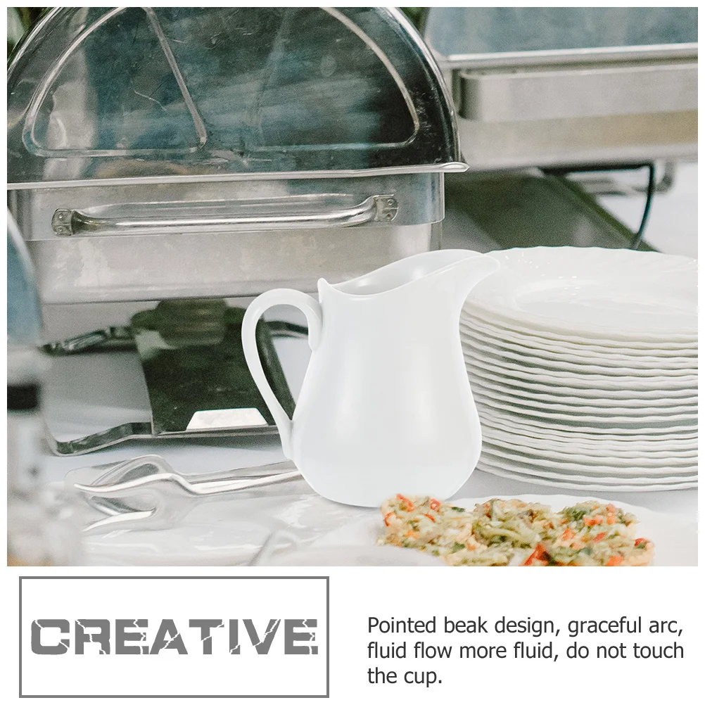 

Ceramic Creamer Jug Milk Frother Cup Vintage Design Excellent Workmanship Home Kitchen Restaurant Sauce Pot