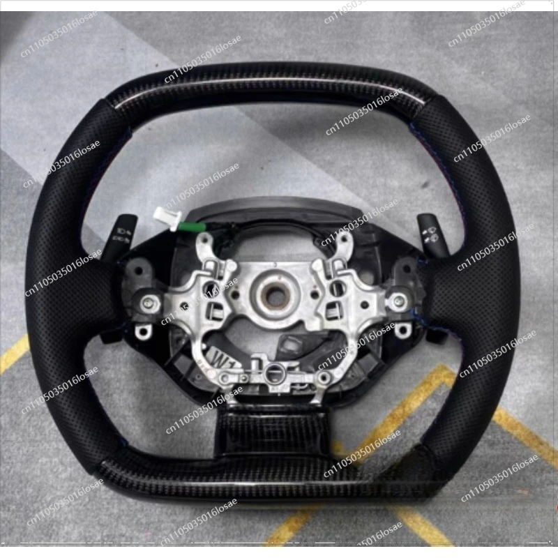 For Toyota BZ3/BZ4X Carbon Fiber Steering Wheel Modification Custom F1 Aircraft Disc Racing Flat Bottom Sports Model view 3