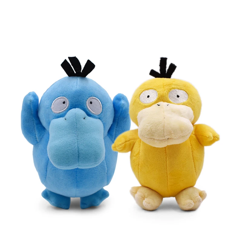 Shiny Psyduck Pokemon Plush Toys yellow Blue Psyduck Soft Stuffed Cartoon Doll Decoration birthday Gifts For Kids