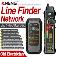 ANENG M469C Smart Network Cable Finder RJ45 RJ11 LAN Cable Tester Finder Measure DC Level Repair Analyzer Tools