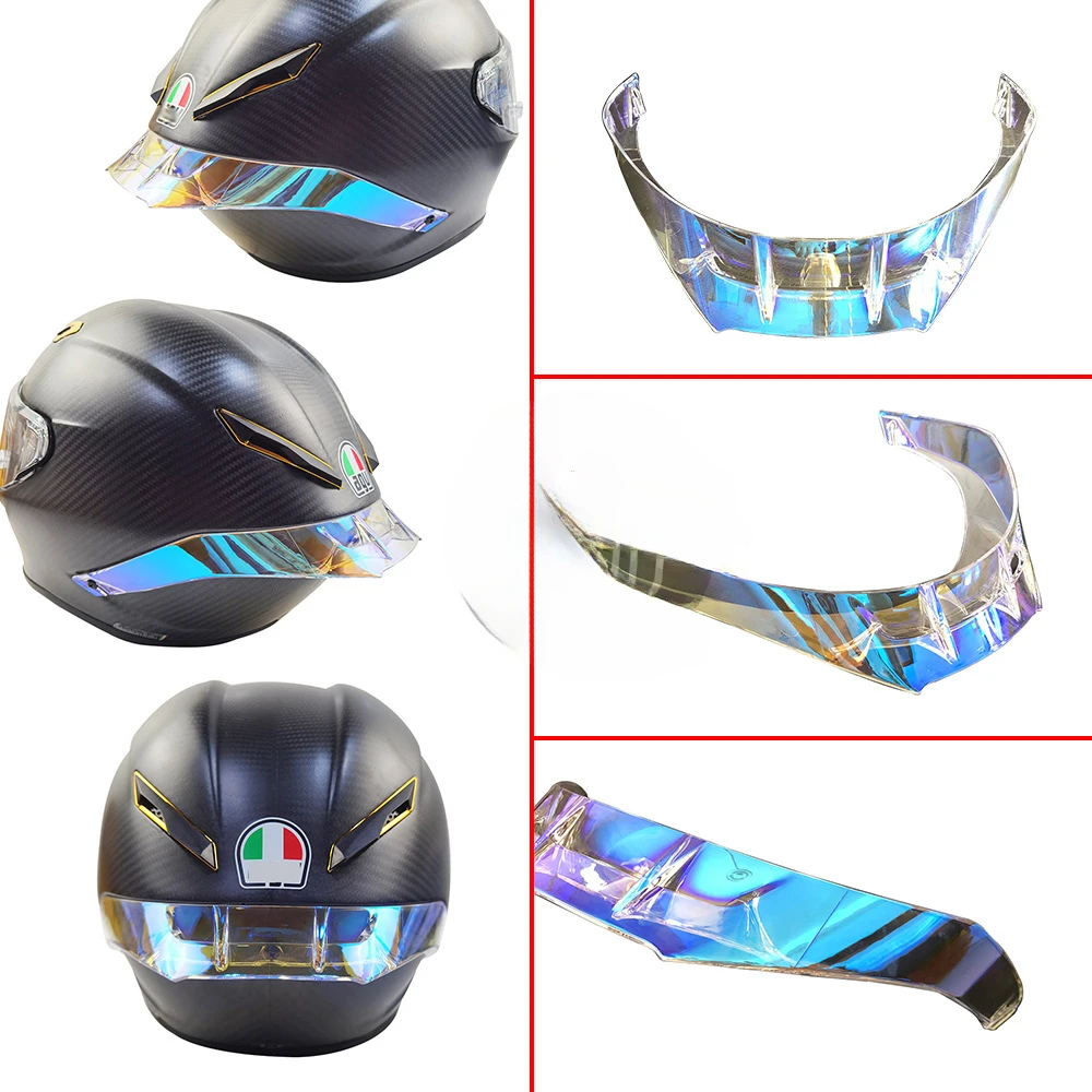 Accesorios para casco de motocicleta, alerón de Color AGV, Pista GP/Corsa GPR/Corsa R, accesorios para casco de motocicleta de cara completa