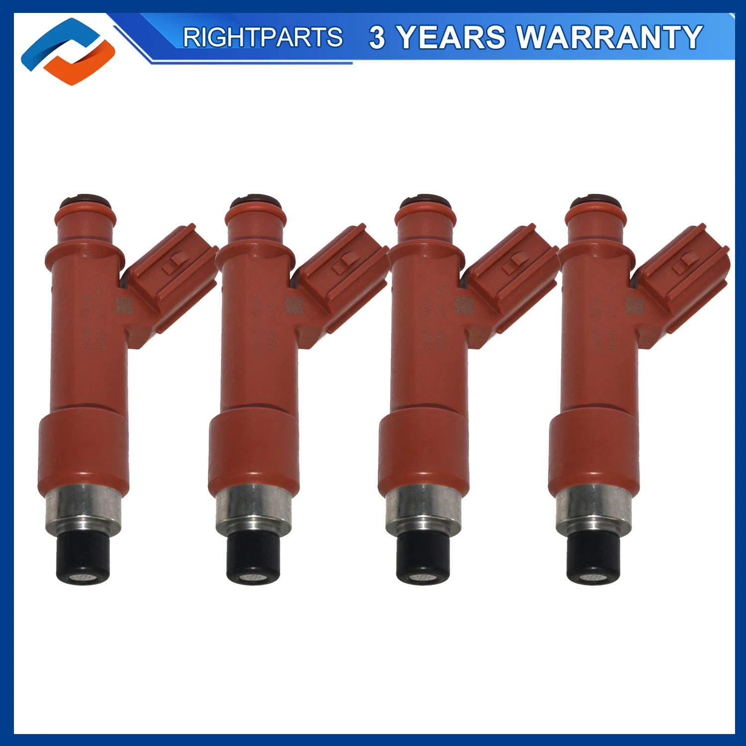 4pcs 23250-22090 Fuel Injectors For Toyota Corolla Matrix 1.8L 2004 2005 2006 2007 2008 2325022090 23209-22090 2320922090