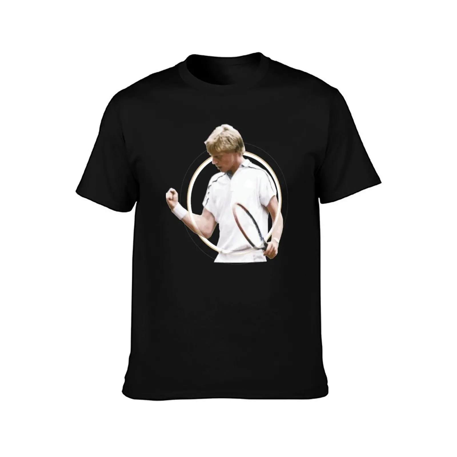 Boris Becker T-Shirt Outdoor Sports Lightweight Tee T-Shirt