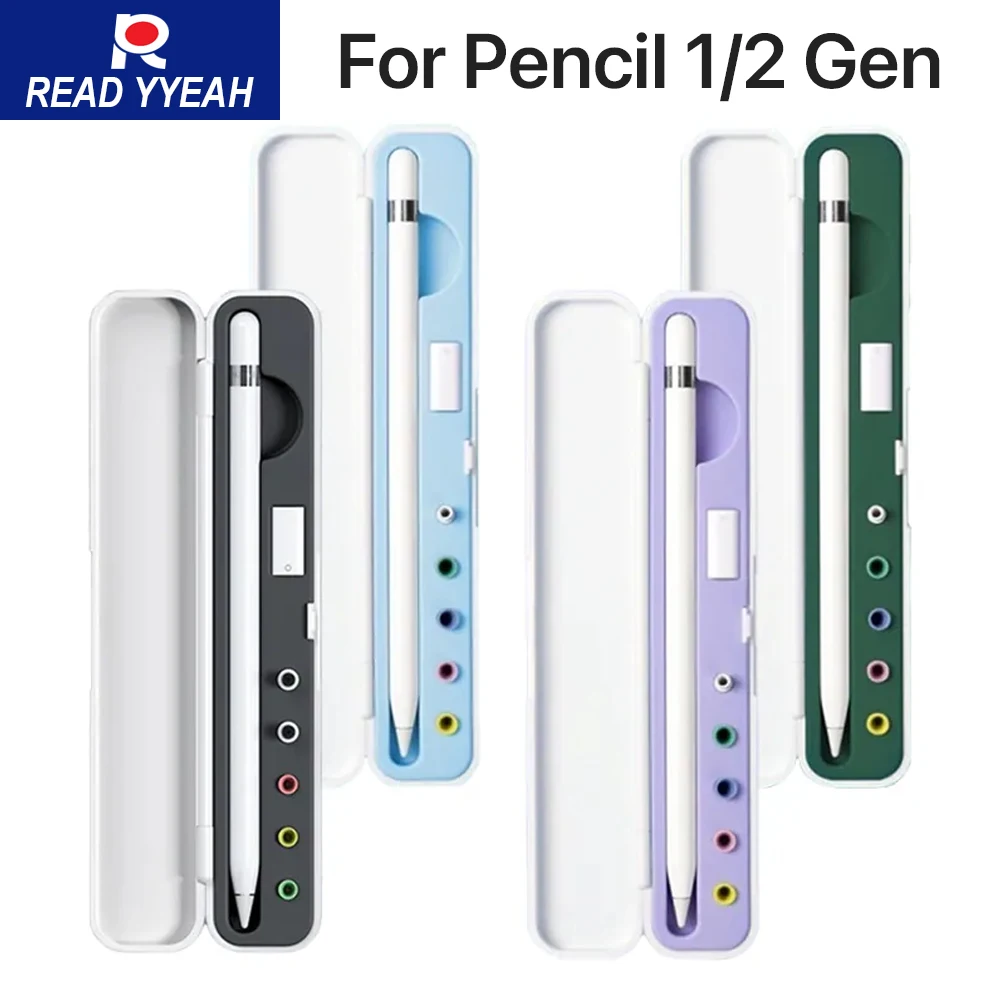 2025 New Portable Storage Cover 4 Colors For iPad Pencil Case Xiaomi Samsung Huawei Touch Pen For Apple Pencil Drop Protection