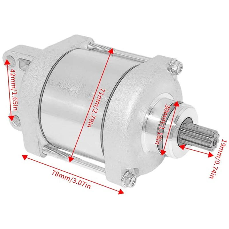 

79440001000 Starter Motor For KTM Husqvarna FS450 FX450 FE450 FE501 FE501S FC450 FR450 Motorbike Accessories