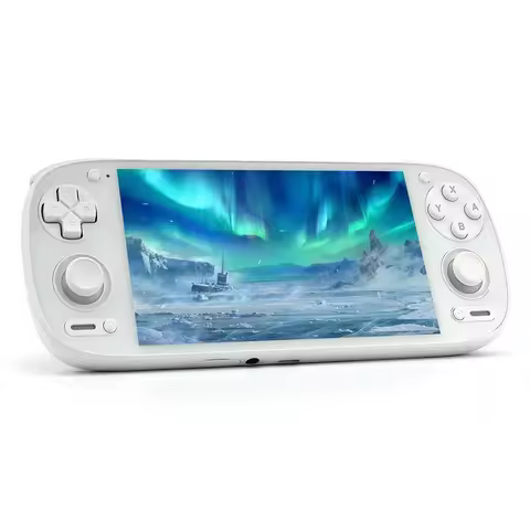 Retroid Pocket 5 Handheld Game Console 5.5'' AMOLED Screen Android13 Joystick RGB Lighting Effect Active Cooling Video Games