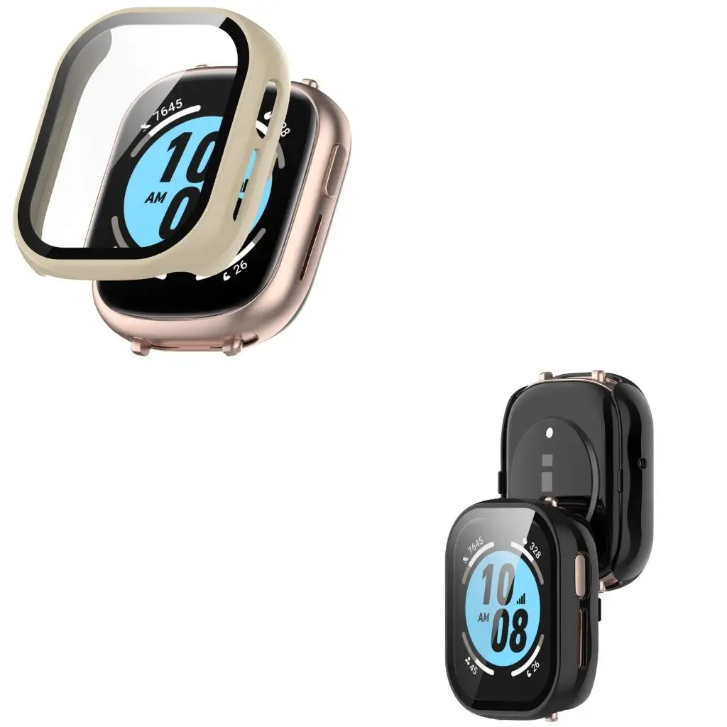  Watch Bumper-Protective Cover for Watch 4 Dustproof Hard-Shell Screen Protector