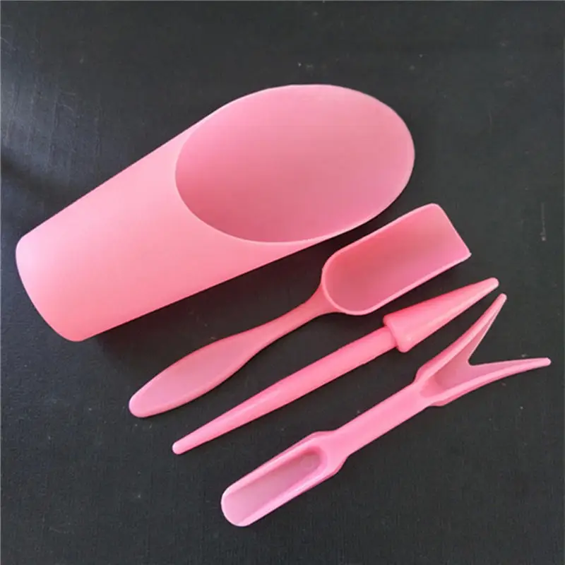 2set Garden Planter Kit Sowing Shovel Spoon Succulents Seedlings Tool Bonsai Fertilizer Plastic Handle Soil Replacement Tools