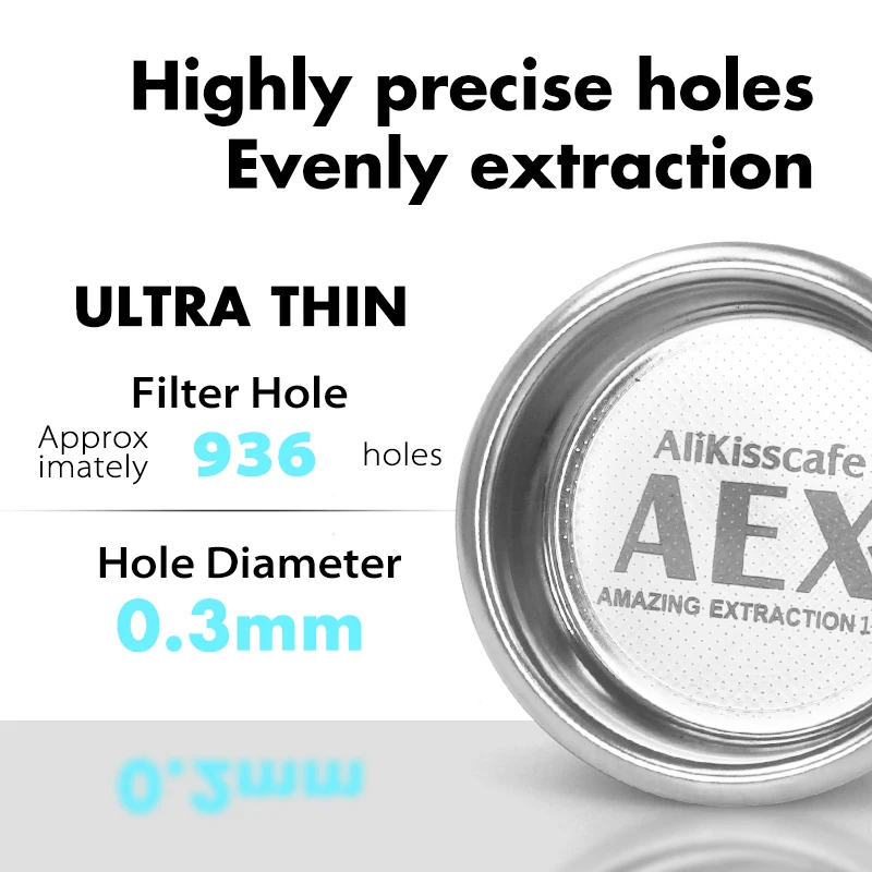 AliKisscafe 58MM Coffee Portafilter for Gaggia Classic Pro Double Spout Shot Espresso Machine Accessories Maker Barista Tools
