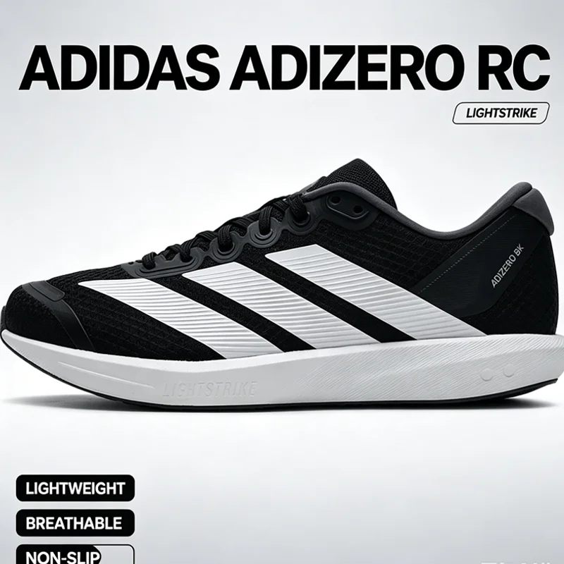 Adidas JP6528 Athletic Racing Sneakers Lightstrike Cushion Anti-Torsion Support Textile Upper  Sport Running Shoes