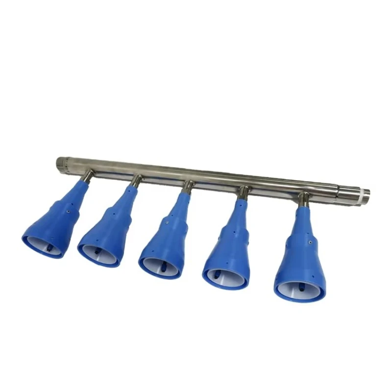 Dehydration equipment for drying rotary nozzle air gun