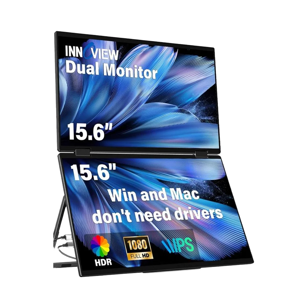 Dual Portable IPS 1080P FHD 15.6