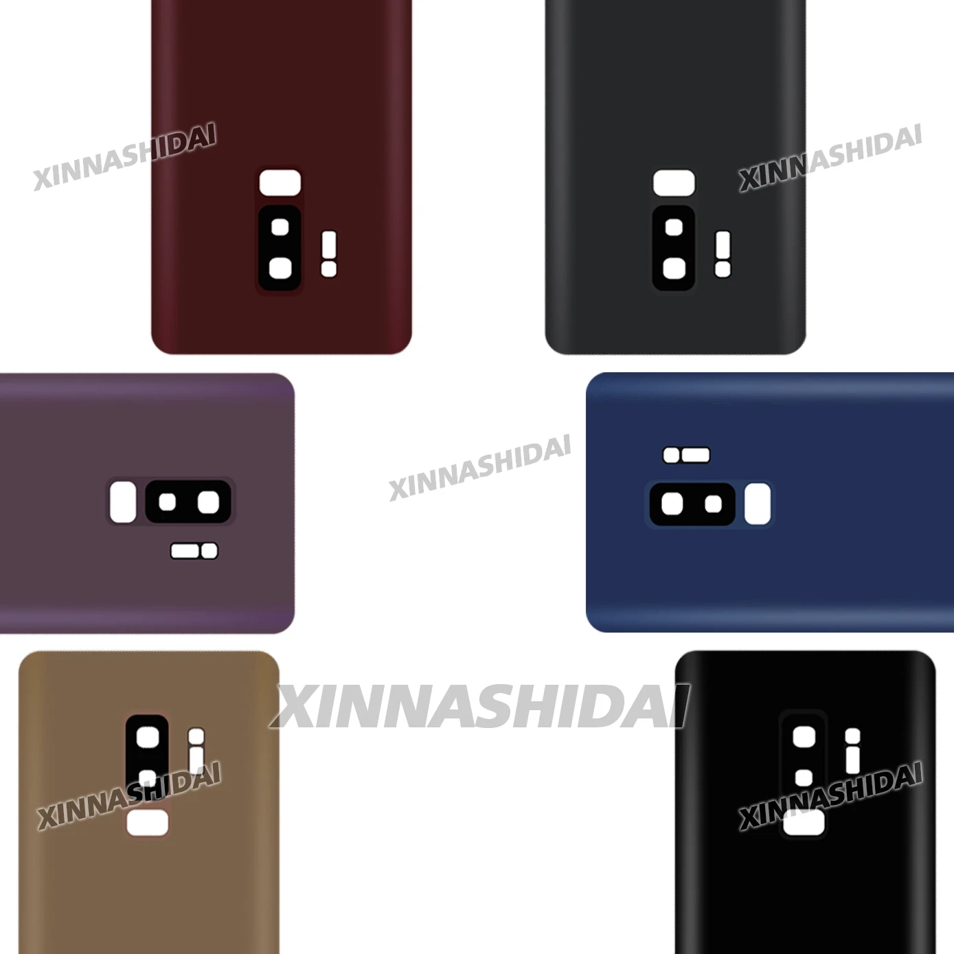 High Quality 100% Tested For Samsung Galaxy S9 Plus Battery Cover Digitizer Assembly Display Replacement Parts
