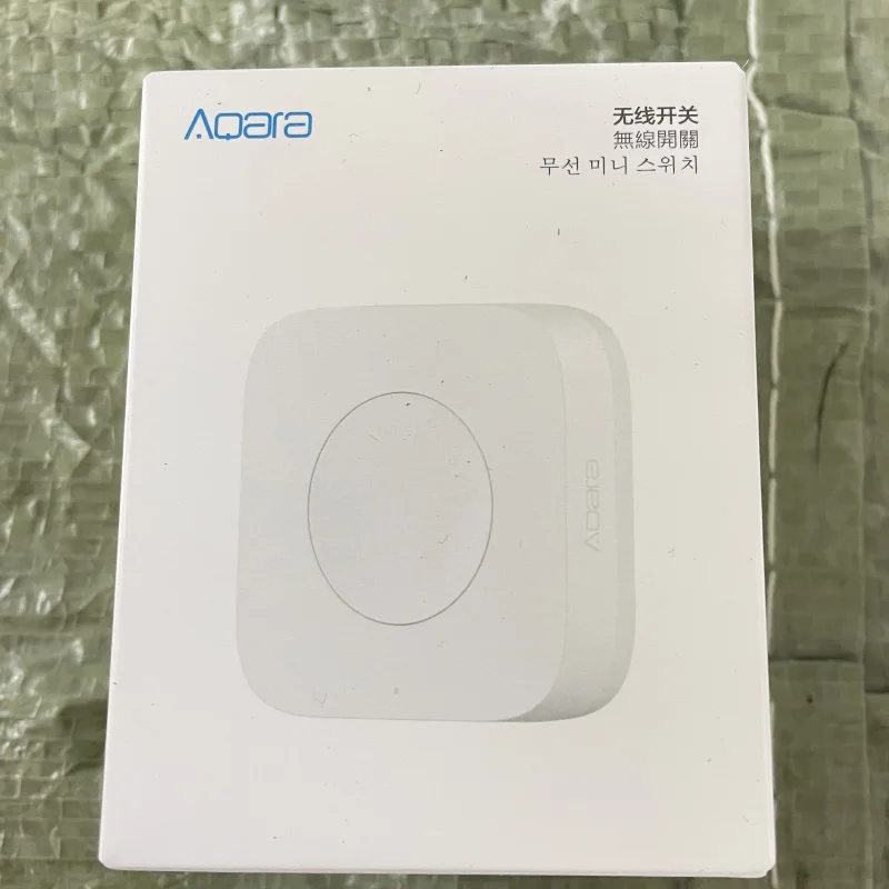 Aqara Wireless Mini Switch ZigBee Sensor Ein-Schlüssel-Steuert aste Smart Remote Control Home Automation für Homekit Mija Mi Home