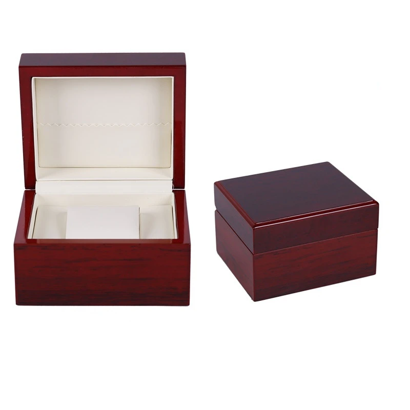 Luxury High-end Wood Custom Watch Case Box Watch Accessories Pillow  Display Jewelry Gift Boxes for Men and Women The Best Gift