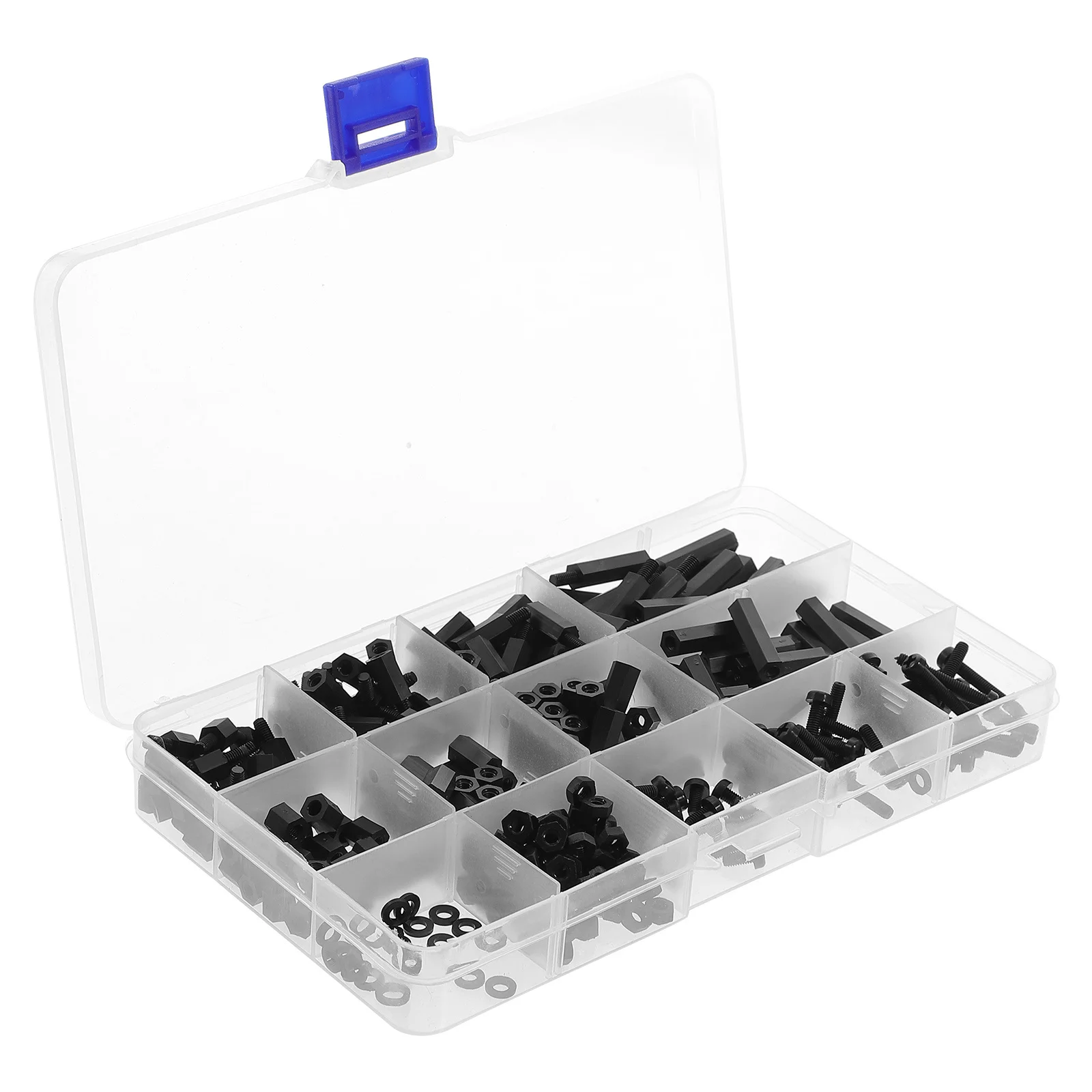 

1 set 1 Set Nylon Spacers Assorted Screws Nuts Washers Threaded Pillar Kit For Pcb Drone Computer Mounting Hardware Standoff Set