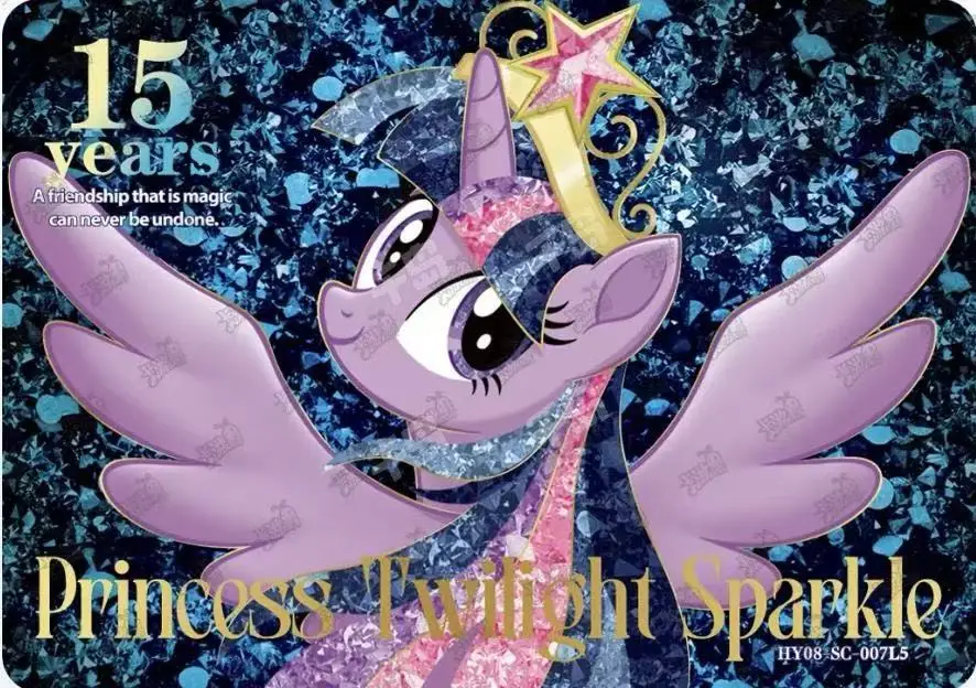 جديد KAYOU أصيلة بلدي المهر بطاقة 15th الذكرى Huiyue الطبعة 8 ZR SC SGR LSR تذكارية نادرة جمع بطاقة لعبة هدية