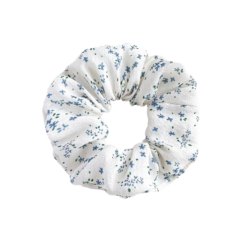 ربطة شعر من نسيج الزهور الصغيرة الطازجة والحلوة على الطراز الكوري، إكسسوار متعدد الاستخدامات ولطيف للفتيات #5