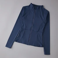 Yoga Clothes Windbreaker Sportswear Woman Running Long Sleeve Sweatshirt Sports Jackets Top Women Workout Tops Activewear 6