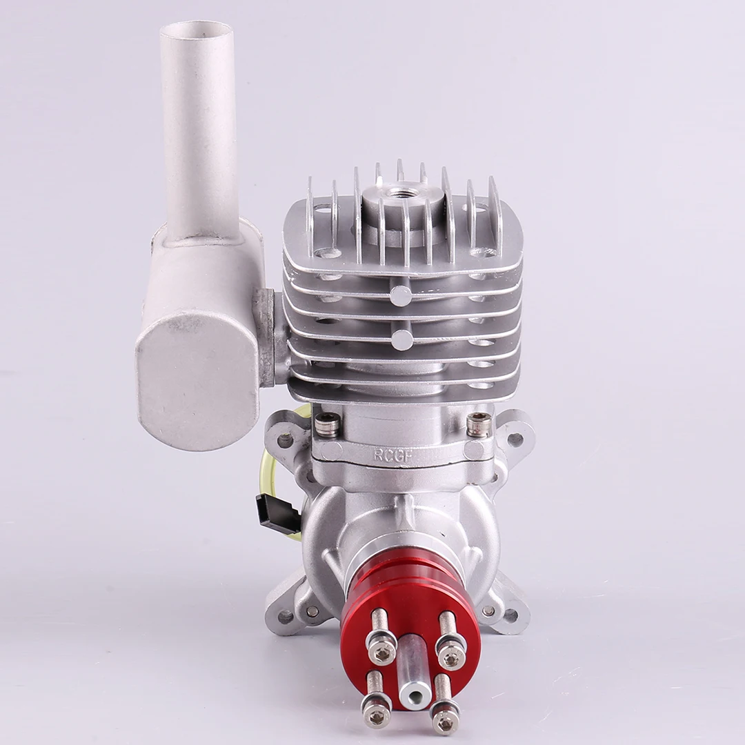 RCGF 56cc Petrol/Gasoline Engine for RC Airplane Two Strokes Single Cylinder Side Exhaust Natural Air Cooling