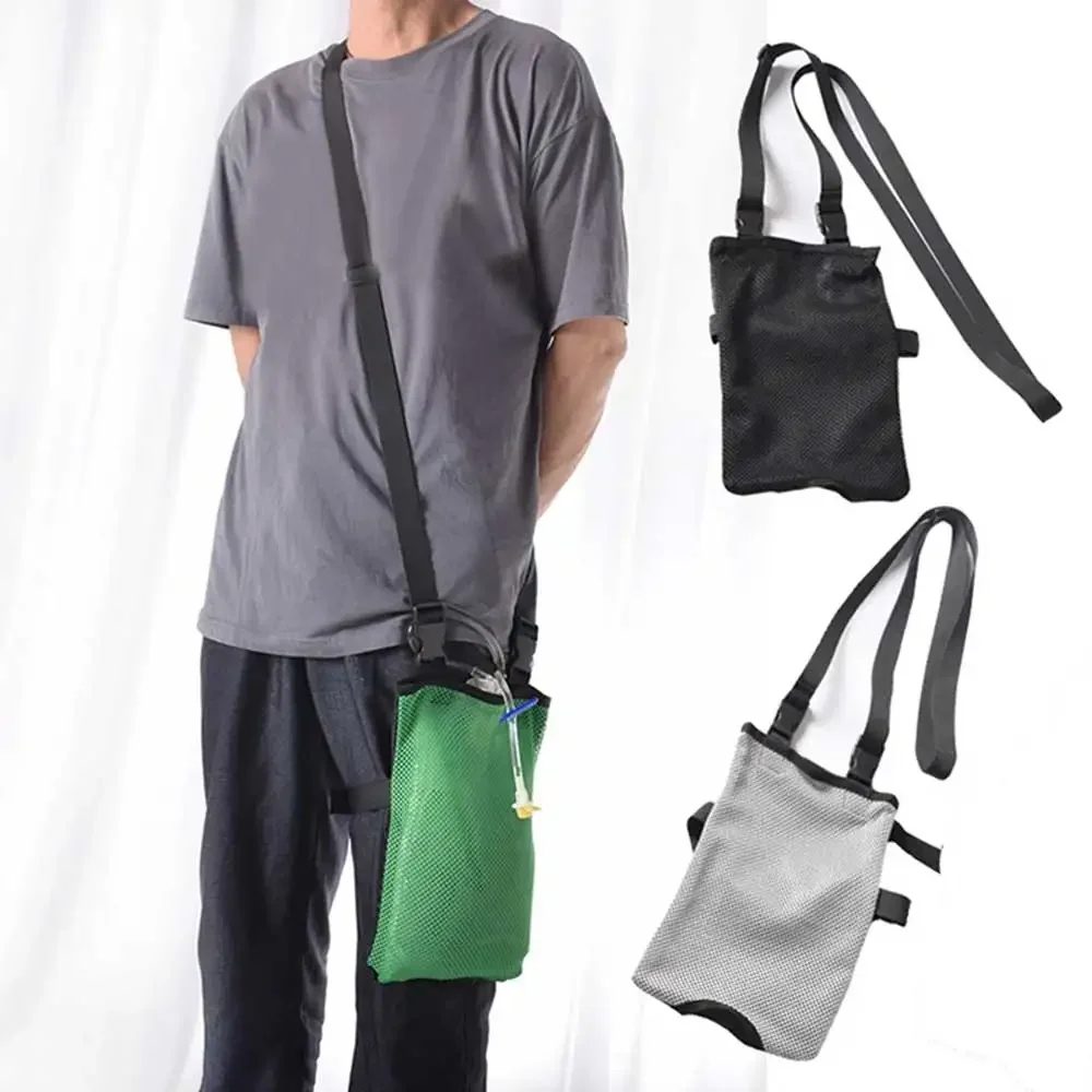 2000ml Catheter Bag Urinary Drainage Catheter Bag Cover Urine Bag Cover Adjustable Shoulder Strap 28x20cm