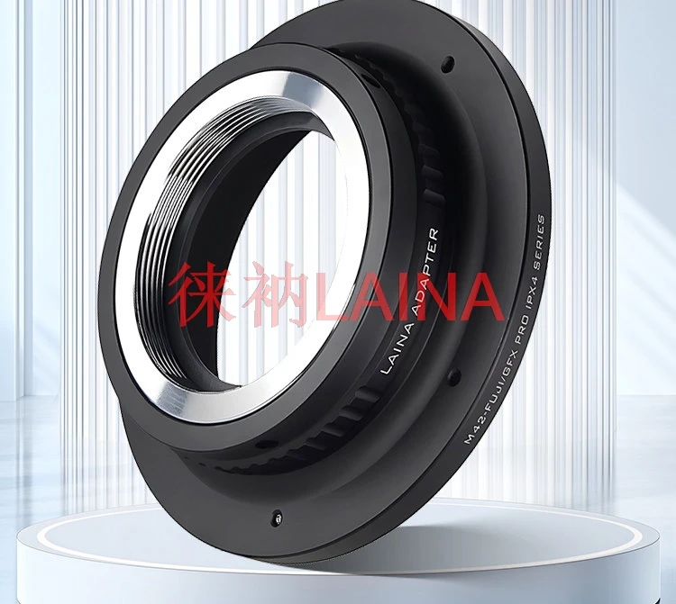 M42-GFX Rubber Seal Lens Adapter Ring For M42 Screw Mount Helios Lens to Fujifilm GFX Medium Format Camera