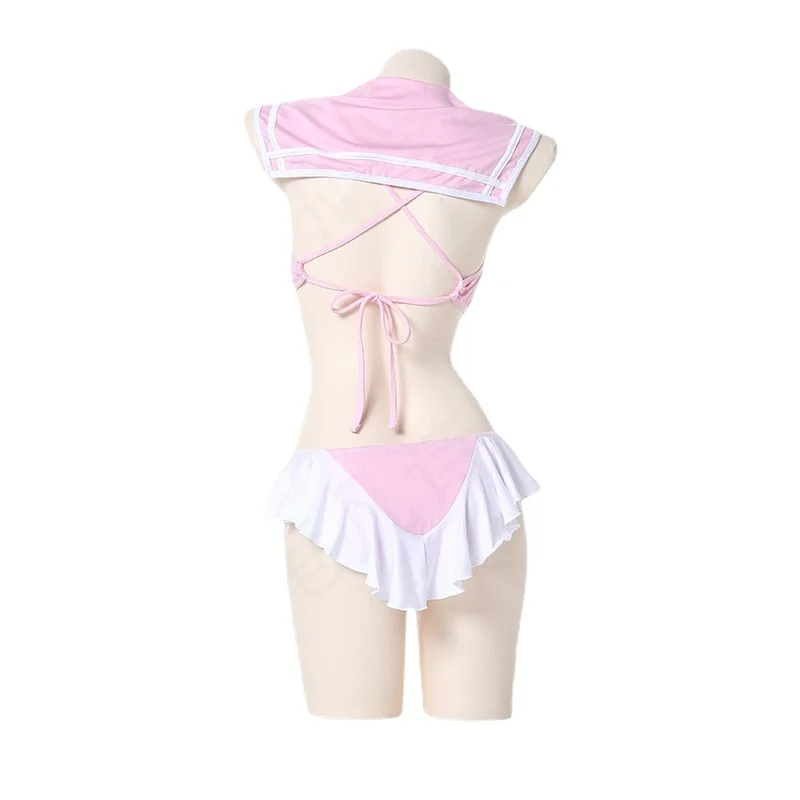 Anime Sailor School Swimsuit Moon Cosplay Bikini Costume Tsukino Lolita Usagi Girl Outfits Cosplay Halloween Carnivl Party Women