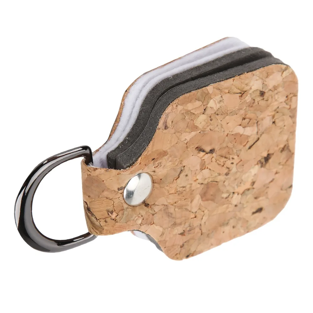 المحمولة 2 في 1 خيط صنارة الصيد الأنظف 57 × 46 مللي متر مع D-مقاطع الصيد زعيم مستقيم البني الصيد زعيم الأنظف يطير الصيد