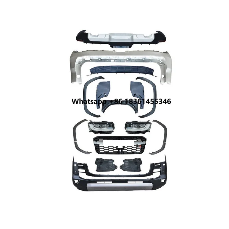 

For Land Cruiser LC300 2020-2025 Damei Original Quality Sport Style Bodykit Bumper Grille Headlight Body Kit