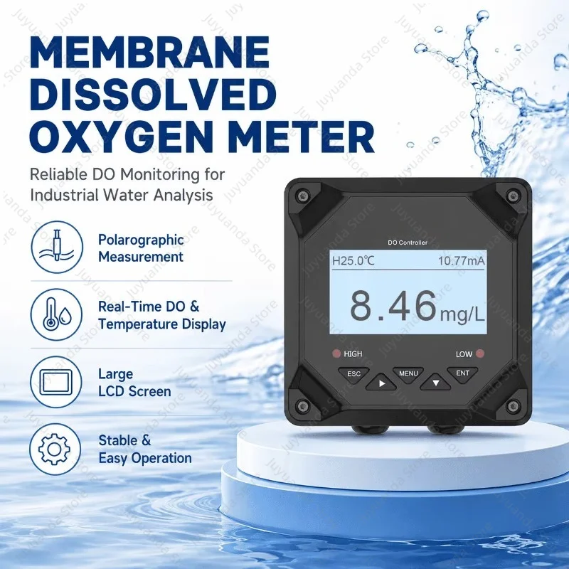 Wide-Range Sewage-Special Featuring Membrane Dissolved Oxygen Meter for Municipal Wastewater Aeration Tank