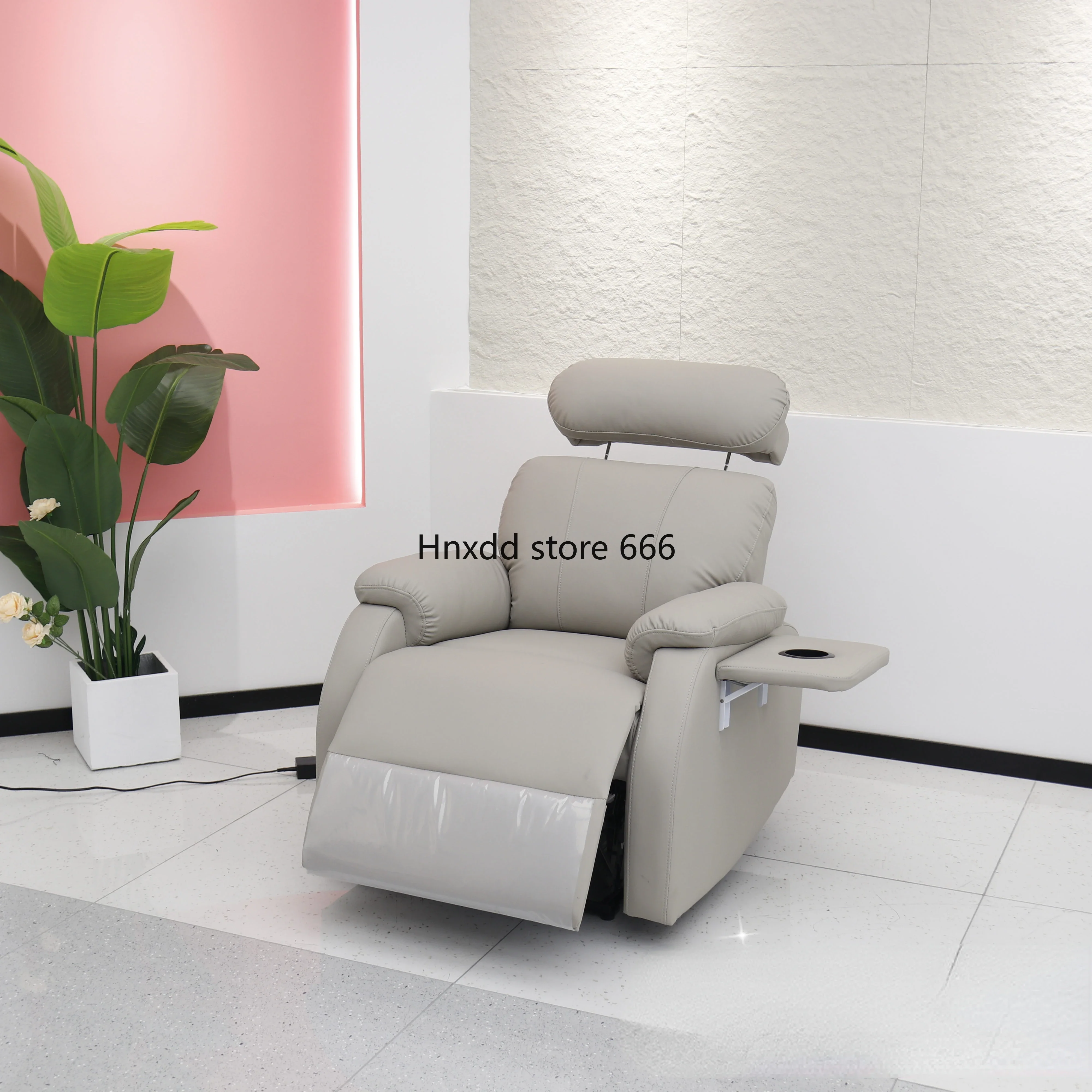 Perm, dye, hair care and beauty high-end electric reclining scalp care chair