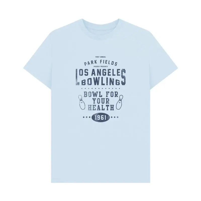 PREMIUM OFFICIAL Park Fields Los Angeles Bowling for Health Light Blue T shirt