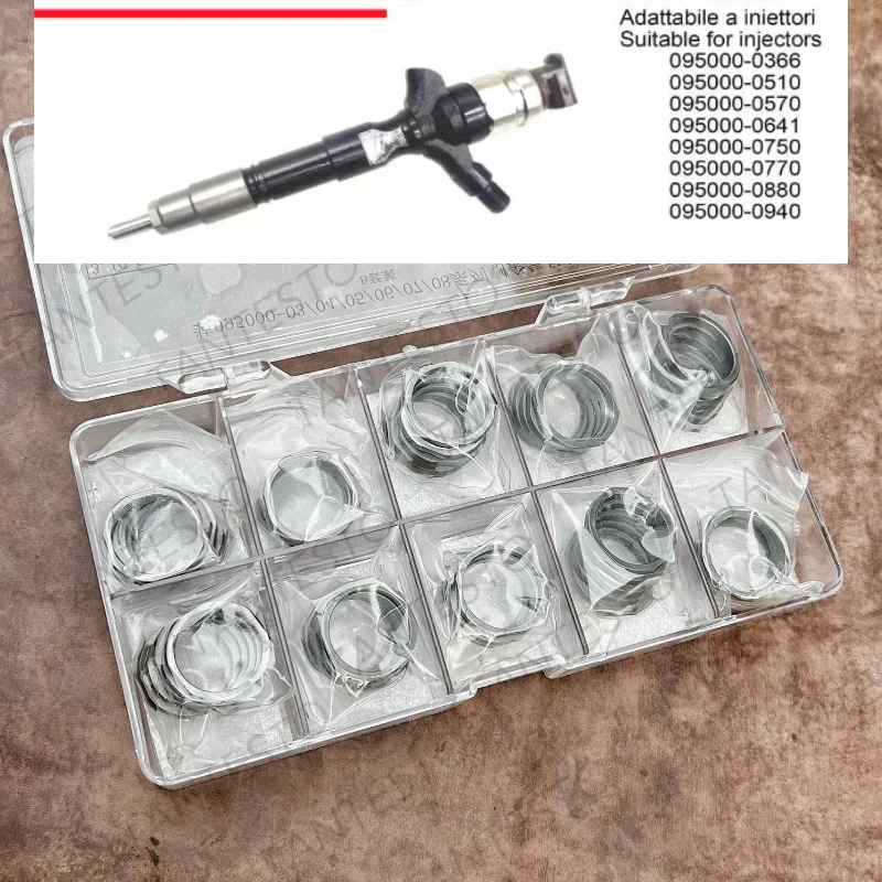 

For Denso Toyota Hilux 09500 Series Fuel Injector Air Gap Adjustment Gasket Set