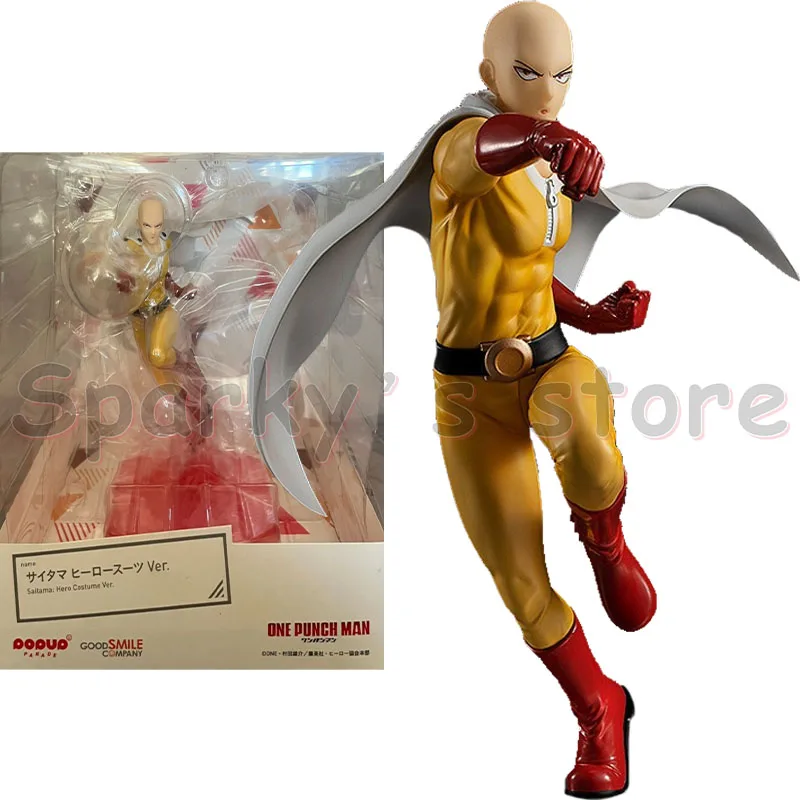 GSC Original Pop Up Parade ONE PUNCH-MAN Anime Figure Saitama Garou Genos KING Action Figure Toys for Boys Girls Kids GiftsModel