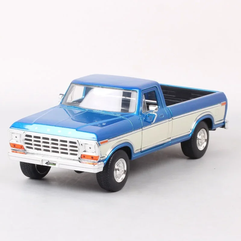 

1:24 1979 Ford F-150 Pickup High Simulation Diecast Car Metal Alloy Model Car Toys for kids Gift Collection J284