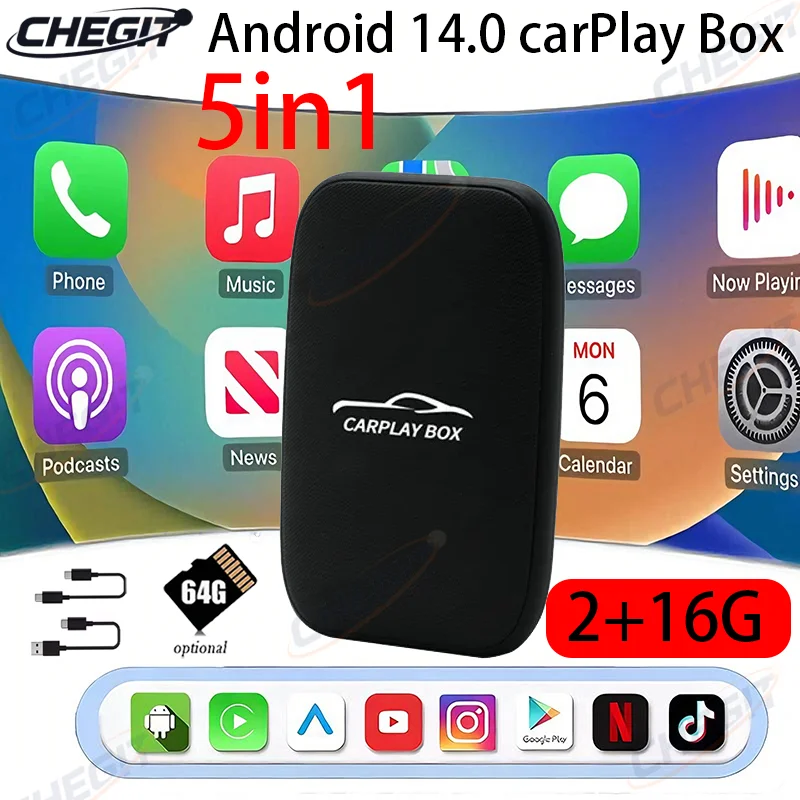 5 In 1 Carplay Ai B… - image