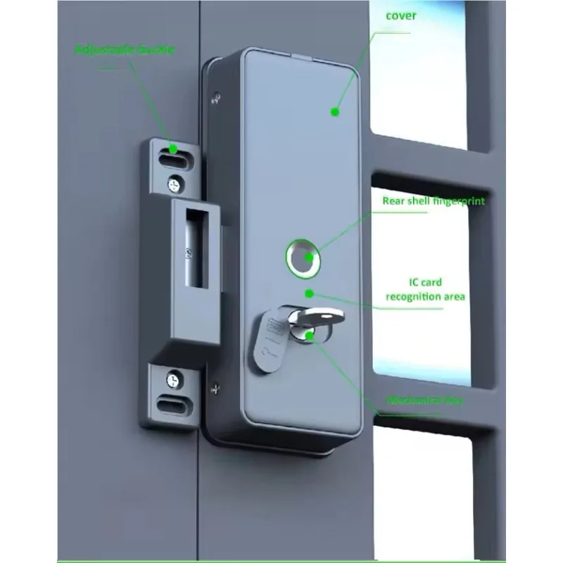 STLF 투야 앱 스마트 3D 얼굴 인식 지문 비밀번호 카드 결합 잠금장치 와이파이 홈 보안 도어락