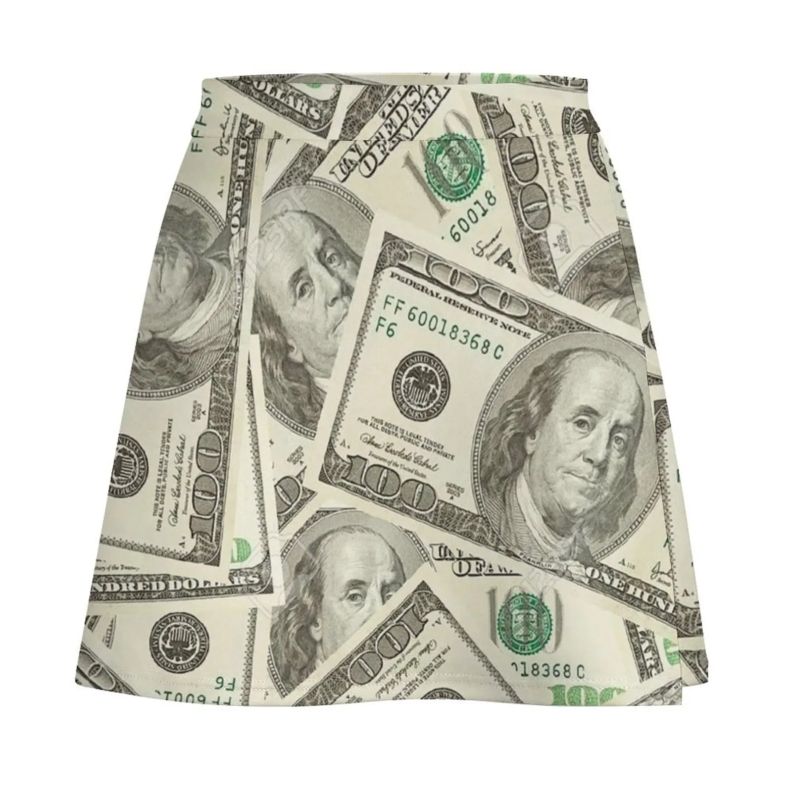 100 dollar bills Mini Skirt Dresses luxury clothes women women's summer dress 2026 Mini Skirt