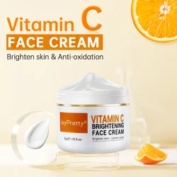 Vitamin C Face Cream Skin Care Pigment Spots Freckles Remover Whitening Moisturizing Anit-Aging Cosmetics Korean Beauty Health