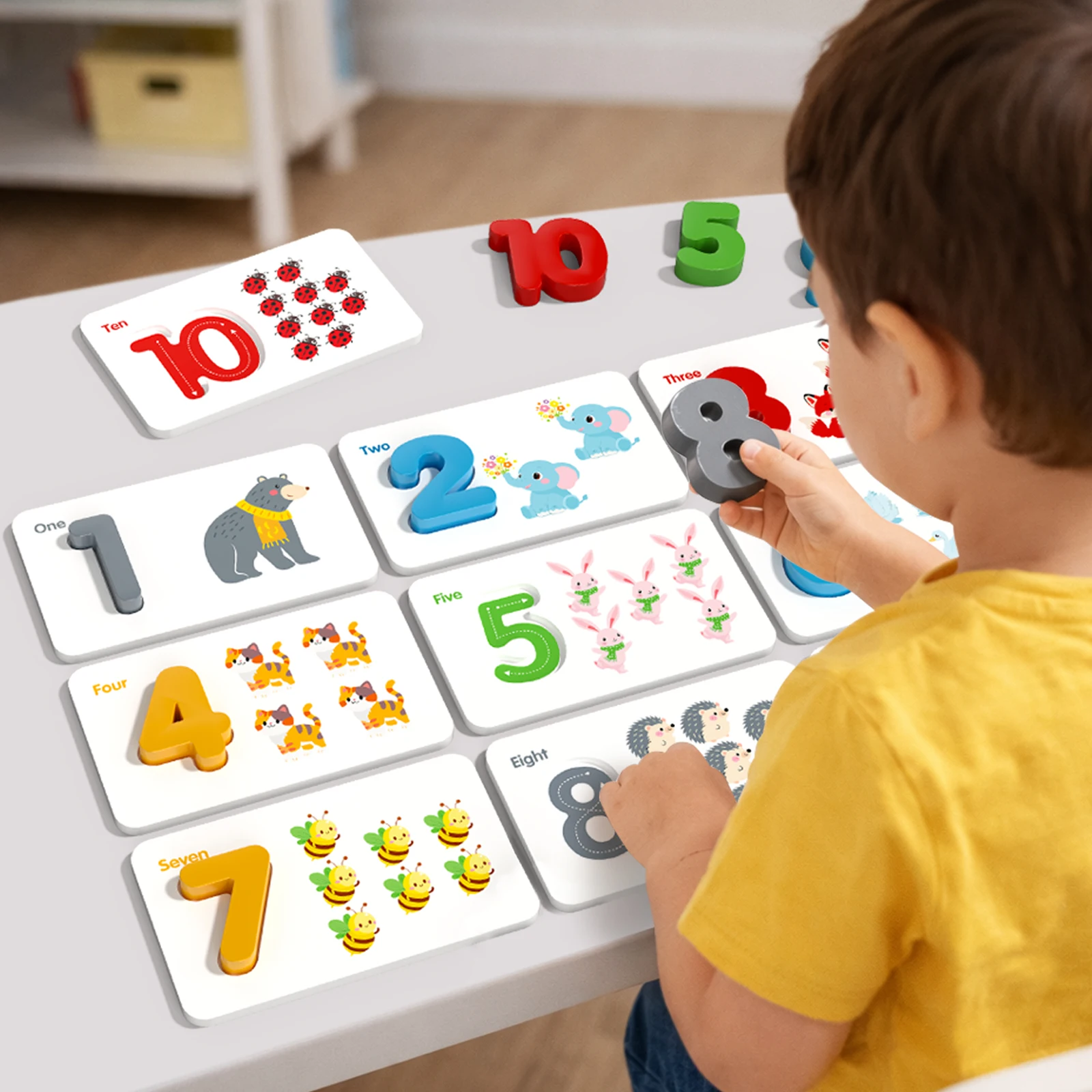 Human Body Puzzle - Rompecabezas de Madera Montessori para Emparejar