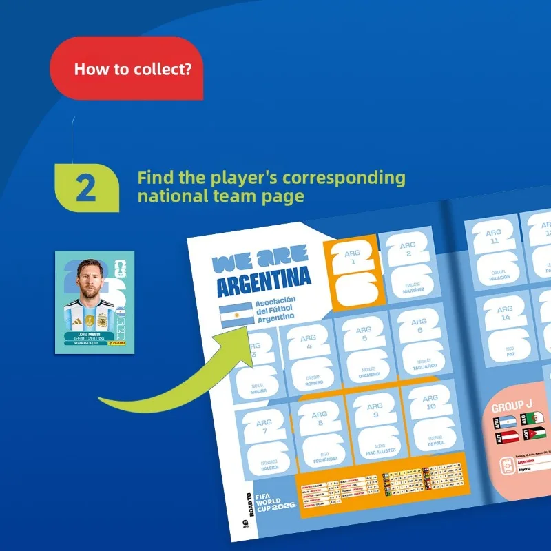 2026 Panini World Cup Hardcover Album Gold Silver Limited Edition